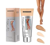 Trucco per le gambe, impermeabile, copertura del corpo perfetta per le gambe, copertura del tatuaggio, impermeabile, copertura per tatuaggi per cicatrici di gambe e corpo, texture leggera (colore