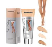 Trucco per le gambe, impermeabile, copertura del corpo perfetta per le gambe, copertura del tatuaggio, impermeabile, copertura per tatuaggi per cicatrici di gambe e corpo, texture leggera (colore