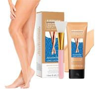 Trucco per le gambe impermeabile senza trasferimento, lozione per il trucco delle gambe, trucco per coprire le vene delle gambe, Trucco per coprire la cicatrice del corpo (#2)