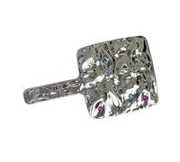 Trucco portatile a specchio con decorazioni unicheCosmetico portatile a specchio per gli appassionati di bellezza e viaggiatori cosmetici palmare