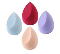 Trucco Spugna Correttore Liscio Cosmetico Soffio di polvere Tagliato Fondotinta Goccia d'acqua Smussato Strumento frullatore for trucco (Color : Red)