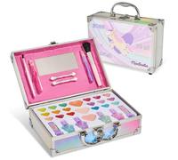 Trucco Unicorno Valigetta Beauty Case Completo: Nail Art Creativa con Smalto Spellicolabile, Spara Glitter e Tanti Accessori Scintillanti - Varzi dal 1956