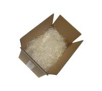 Truciolo polipropilene trasparente 1KG Netto Paglia Sintetica Brillante per ceste natalizie e confezioni regalo