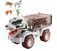 Truck Animale, Truck Per Per Animali, Tiro Indietro Tiger, Per Retrattile, Per Per Bambini, Per Veicoli Pedagogici, Giocattolo Inerzia