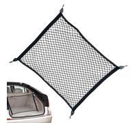 Truck Bed Net - Poliestere, 23,62 x 31,5 in Cargo Organizer High Elastic Secure Hold | Retractable Mesh Storage Solution for Truck Beds, Car Trunks, Equipment Loading, Farm Produce Transport