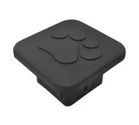 Truck Hitch Cover - Square Receiver Dust Plug, Compact Exterior Car Accessory with Protective Cap, Heavy-Duty Black Finish, Fun Decorative Trim, Ideal for All Truck and SUV Models