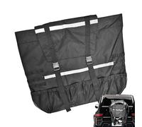 Truck Tailgate Trash Bag, Heavy Duty Cargo Storage, Impermeabile Thickened Design 25,59 x 23,62, Autentico Grande Capacity, Camping Tools Bag, for Truck Use