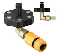 Truck Undercarriage Cleaner - Magnetic High Pressure Chassis Wash Tool, Vehicle Flushing System, Heavy Duty Automotive Cleaning Equipment Maintenance Device, Powerful Spray Nozzle Cleaning Tool Set