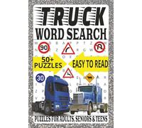 TRUCK WORD SEARCH: A Fun and Challenging Truck-Themed Puzzle Book | Perfect Gift for Holidays, Celebrations, and Relaxing Free Time