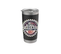Truckee California Storico Donner Party State Park Souvenir Bicchiere termico in acciaio inox doppia parete