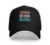 Trucker Cappellino Classic,con Visiera Trucker Cappello Jesus is The Reasons for The Season Baseball Cappelli per Adulto Ciclismo Viaggi