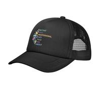 Trucker Cappellino,I'm That Paraprofessional They Told You About Cappelli Visiera Regolabile,Casuale Baseball Cappelli per Pesca Unisex Uomo