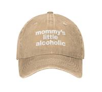 Trucker Cappellino,Mommy's Little Alcoholic Movimento Berretto Casual,Protezione UV Berretto da Baseball per Sport Viaggi All'Aperto