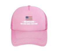 Trucker Cappellino,Newsom Was Right About Everything Gavin Cappucci da Golf con Visiera,Regolabile Visiera Baseball per All'Aperto Esterna Unisex