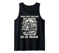 Trucker Gift Funny Truck Driver Men Canotta