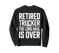 Trucker in Pensione Il Lungo Raggio è finito Leggenda Felpa