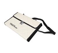 TRUCKER ORGANIZER BAG BORSELLO ECOPELLE BEIGE BORSA PORTA DOCUMENTI CAMIONISTI