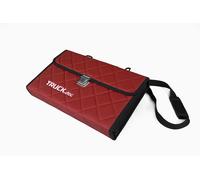 TRUCKER ORGANIZER BAG BORSELLO ECOPELLE ROSSA BORSA PORTA DOCUMENTI CAMIONISTI