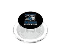 Trucking Don't Judge Me Until You Have The Ball Truck Driver PopSockets PopGrip per MagSafe