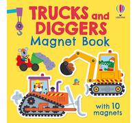 Trucks and Diggers Magnet Book