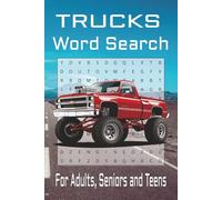 Trucks Word Search Book