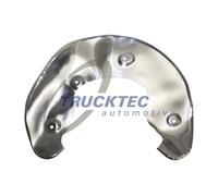 TRUCKTEC AUTOMOTIVE 07.35.345 Lamiera paraspruzzi, Disco freno per AUDI