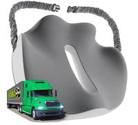 Truckules Cuscino per sedile semi camion per camionista Ultimate Memory Foam Trucker Cuscino per sedile lungo seduto e sollievo dal dolore per camion a lunga guida testato Tush Approvato Accessori per