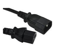TruConnect 16-1747 1.8m IEC C13 F IEC C14 M Nero Rete Prolunga Cavo