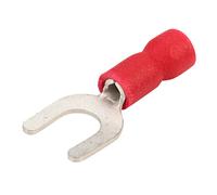 TruConnect DVF 1-5 5.0mm Rosso 18A Forcella Connettore Confezione 100