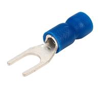 TruConnect DVF 2-4N 4.0mm Blu 24A Forcella Connettore Confezione 100