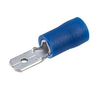 TruConnect DVPO 2-4.8M Blu Connettore Maschio A Tab Da 4.8Mm Confezione Da 100