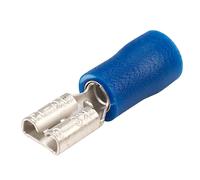 TruConnect DVPO2-4.8F8 Presa Femmina Blu 4.8x0.8mm 16A Confezione Da 100