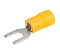 TruConnect EYF5 Giallo 5mm Forcella Terminale Confezione 100