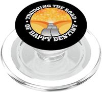 Trudging the Road of Happy Destiny Design sobrio PopSockets PopGrip per MagSafe