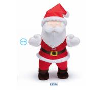 Trudi Babbo Natale Santa Claus Natalizio trudino. Peluche Albero di Natale Decorazioni e addobbi | 25x36x12cm Taglia M | Christmas | Modello 19534