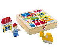 Trudi 81677 Sevi Play Puzzle Mezzi di Locomozione, Multicolore