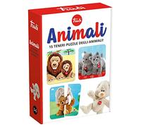 Trudi Animali 15 Teneri Puzzle Degli Animali It54716 Gioco Educativo Per Bambini 3-6 Anni Made In Italy
