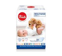 TRUDI BABY CARE TELINI MULTIUSO 60X60 CM 10 PEZZI