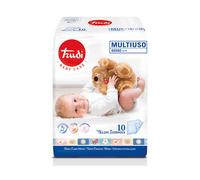 Trudi Baby Care – Telini multiuso 60 x 60 cm – 10 pezzi