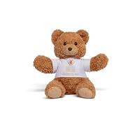 Trudi Bear Marlon T-SHIRT MILANO | Peluche con maglietta città italiane, gift ricordo gadget viaggi | 32x30x20 cm taglia M | Souvenir | modello 15038