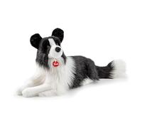 Trudi Border Collie Scott Cane peluche gioco, regalo Natale e compleanno | 22x33x55cm taglia XL | Classici cani peluche | modello TUDN9000