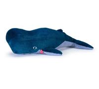 Trudi Capodoglio Peluche mare da regalo, animali sottomarini e spiaggia. Capodoglio e balene | 115x36x54cm taglia XXL | Sealife Depth | modello 26574