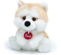 Trudi Fluffy Akita | Peluche gioco Cane Akita. Regalo compleanno e Natale | 16x19x18cm | S | Fluffies | modello 29317