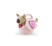 Trudi Gattino borsetta rosa cuori Animali peluche in Borsetta Fashion trasportabili. Idea regalo alla Moda | 12x17x26cm taglia XS Fashion Pets | modello 29716