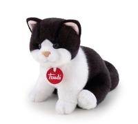 Peluche Trudi Gatto Brad bianco e nero S Multicolor