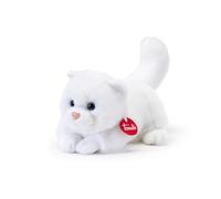 Trudi - Gatto Brad bianco Regalo compleanno o Natale, gattino felino in peluche