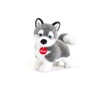 Trudi Husky Marcus Cane peluche gioco, regalo Natale e compleanno | 11x22x21cm taglia S | Classici cani peluche | modello 22271