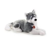 Trudi Husky Marcus Cane peluche gioco, regalo Natale e compleanno | 26x33x60cm taglia XL | Classici cani peluche | modello 22274