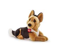 Trudi Pastore Tedesco Rusty Cane peluche gioco, regalo Natale e compleanno | 16x27x35cm taglia M | Classici cani peluche | modello 22324