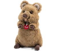 Trudi Quokka Arturo Quokka Mascotte Peluche, Regalo di Natale e Compleanno. | 18x30x18cm Taglia M | Animali Esotici Tropicali | Modello 27145